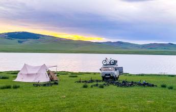 Cycling in Mongolia