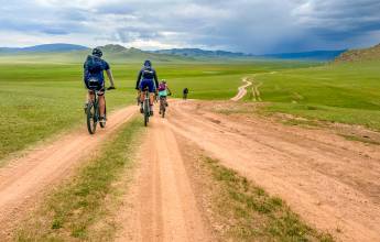 Cycling in Mongolia