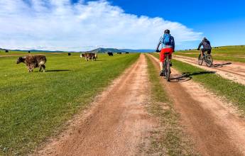 Cycling in Mongolia