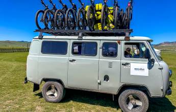 Cycling in Mongolia