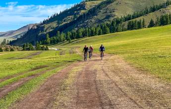 Cycling in Mongolia