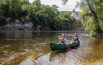 Canoeing on the Dordogne