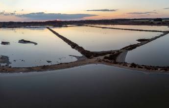 Salt Production lagoon Campos