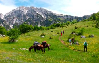 Walking in Albania