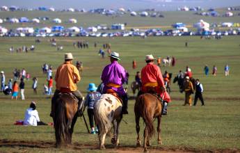 Day at the races, Naadam Festival