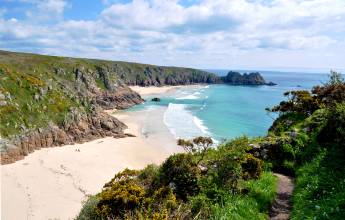 porthcurno beach