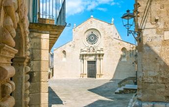 Italy, Otranto, view of the Cathedral in the old town