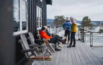 Cross-Country Skiing in Skåbu, Norway