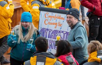 Antarctica by Helicopter: Crossing the Circle and the Peninsula