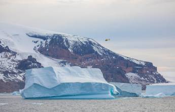 Antarctica by Helicopter: Crossing the Circle and the Peninsula