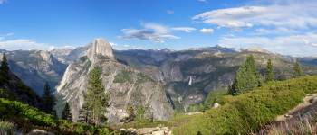 Yosemite fra Glacier point, rejser til det vestlige USA