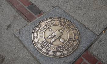 Freedom Trail Marker