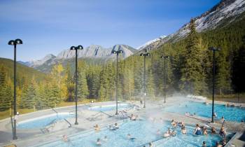 Miette Hot Springs in Jasper National Park