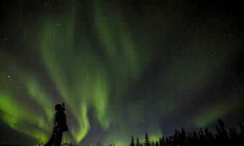 Northern Lights Winter Dempster Highway Cr