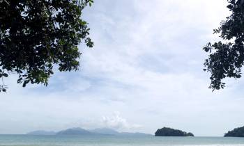 a large body of water