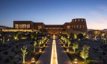 Exterior night view