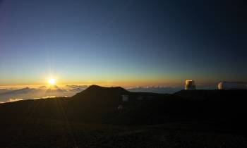 Sunset at Mauna Kea