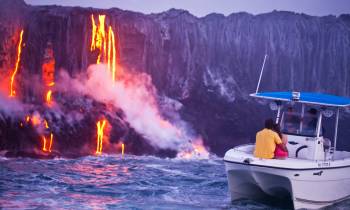 Kilauea lava flow