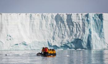 a boat that is floating in the water