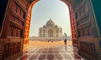 Taj Mahal in Agra India