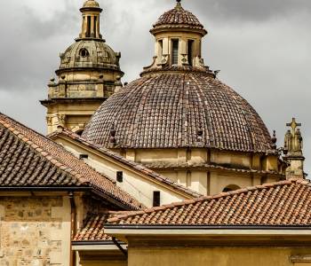 Cartagena buildings, Colombia, South America