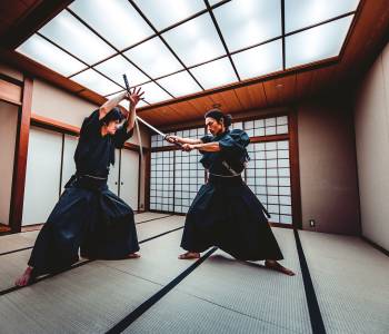 Samurai session in Kyoto