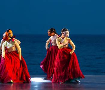 Traditioneller Koreanischer Maskentanz