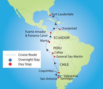 South America & Panama Canal Cruise