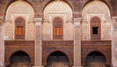 Al-Attarine Madrasa in Fez, Morocco