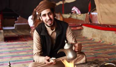 Bedouin man in Jordan