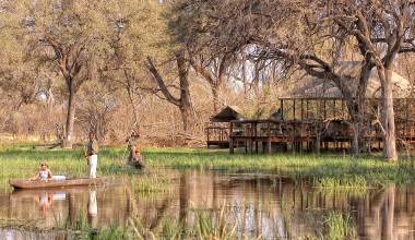 Enchanting Travels-Botswana Tours-Okavango Delta-Khwai Tented Camp-Exterior View