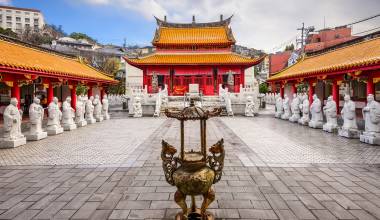 Enchanting Travels Japan Tours NagasakiNagasaki, Japan at Confucius Shrine