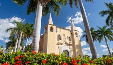 Enchanting Travels Mexico Tours Santa Ana church, Merida