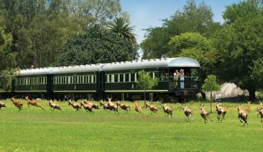 Exterior view of Rovos Rail: Pretoria – Cape Town, South Africa