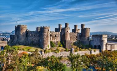 Wales Conwy Castle