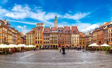 Warsaw old square, Poland