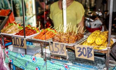 Street Food Stand in Bangkok