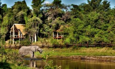 Savute Safari Lodge Exterior View Savuti & Linyanti Botswana Safari Tour