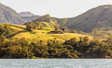 Enchanting Travels Costa Rica ToursLa Fortuna Costa Rica. March 2018. A view of Lake Arenal in La Fortuna in Costa Rica