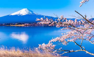 Enchanting Travels Japan Tours Landscape from Lake Kawaguchiko Nagasaki Park