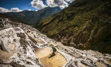 Maras salt mines, Sacred Valley, Cusco, Peru