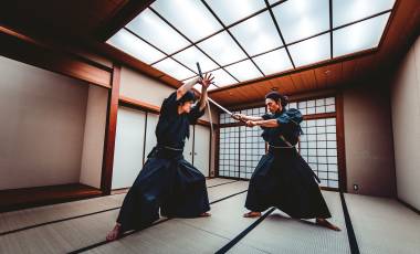 Samurai session in Kyoto