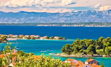 Zadar-islands-archipelago-and-Velebit-mountain-view-Preko-Dalmatia-Croatia