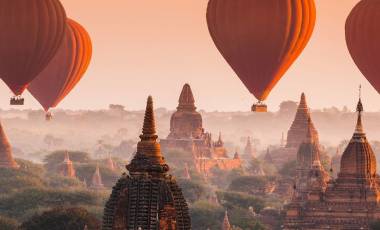 Höhepunkt Ihrer Maynmar Reise: Ballonfahren in Bagan