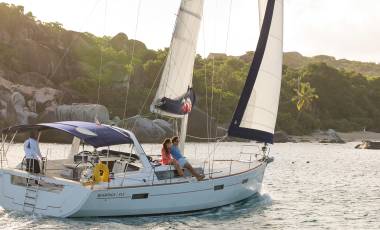 skippered charter on monohull in the BVI