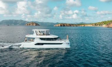 Chartering in the BVI on The Moorings power yacht