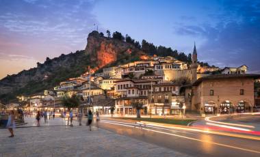 Berat by night