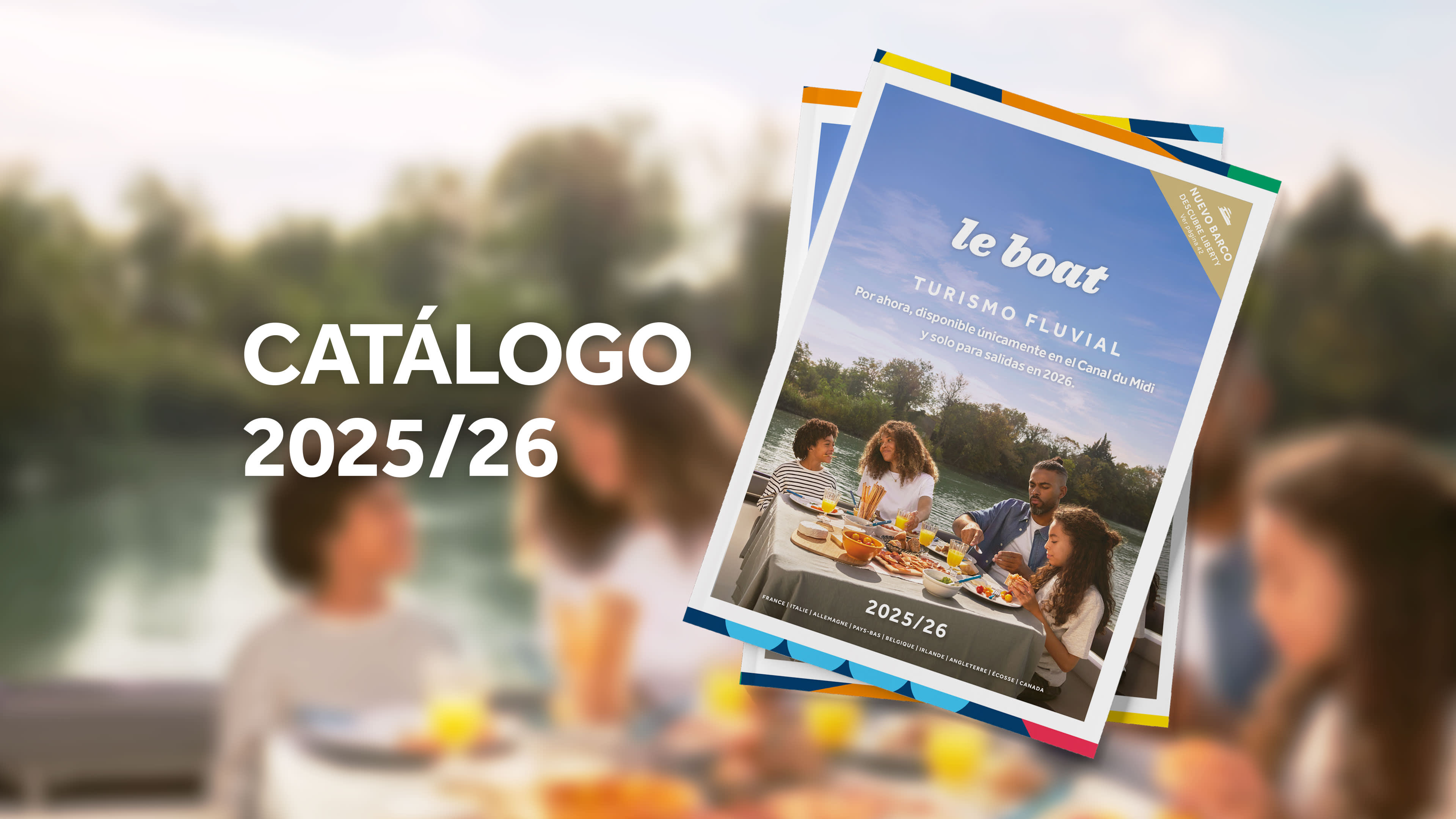 Nuestro catálogo sobre el turismo fluvial