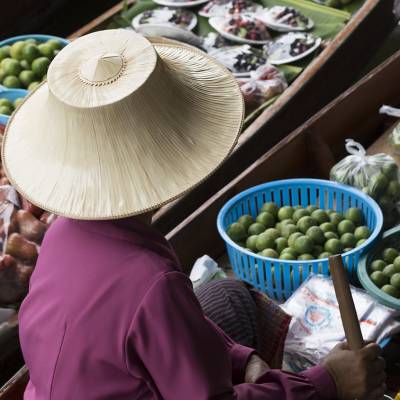 Floating market Bangkok