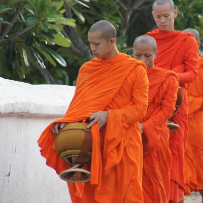 Laos Monks